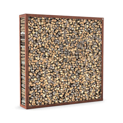 Étagère à bois pour cheminée 