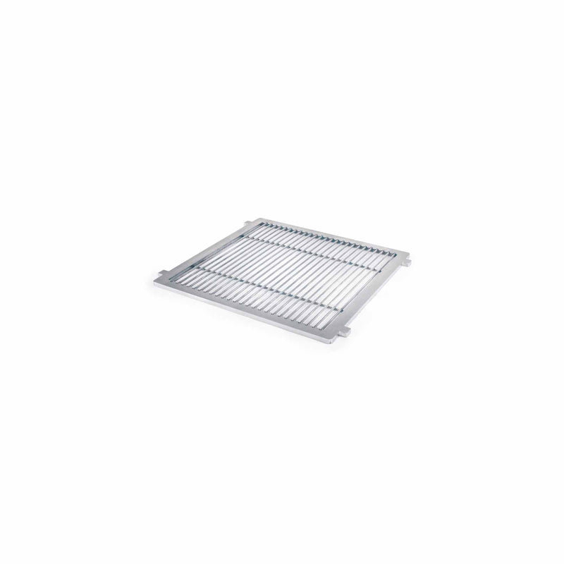 Grille de cuisson centrale carrée 80, acier inoxydable