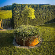 Pot à plantes métal grand 