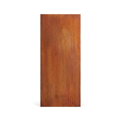 Panneau brise-vue en acier patiné