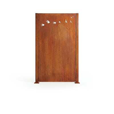 Brise-vue Oiseaux, patine noble