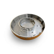 Grille de cuisson ronde 100, acier inoxydable